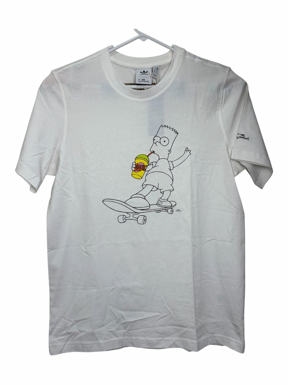 NWT Adidas x The Simpsons Bart "Squishee" Graphic Tee!